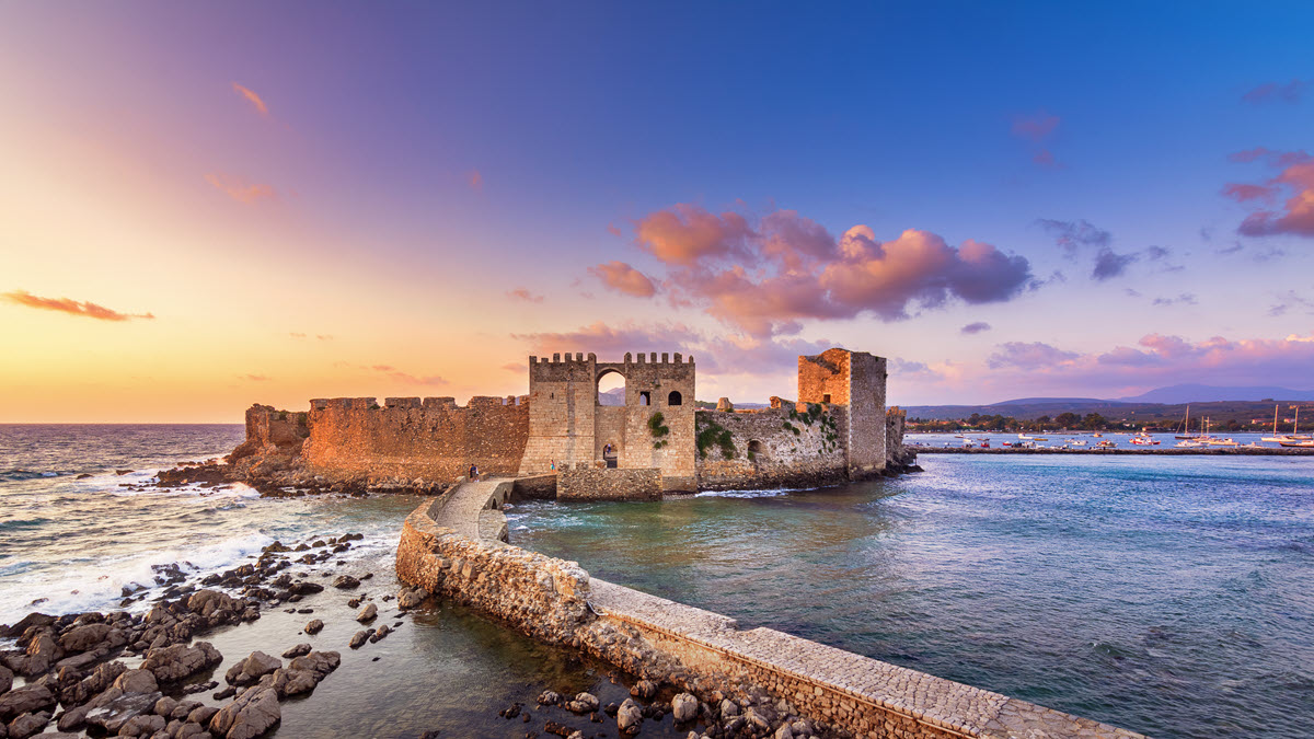 Methoni Castle Methoni Greece GEOVEA