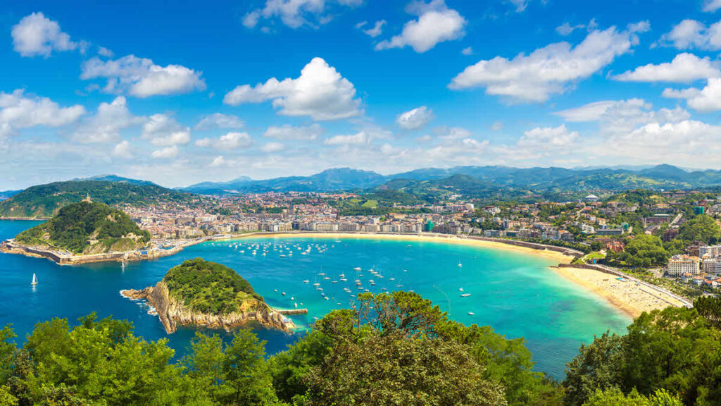 San Sebastian Playa de la Concha Spain GEOVEA