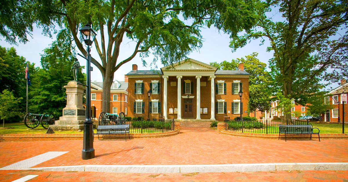 Albemarle County Courthouse - Charlottesville Historic District - Virginia