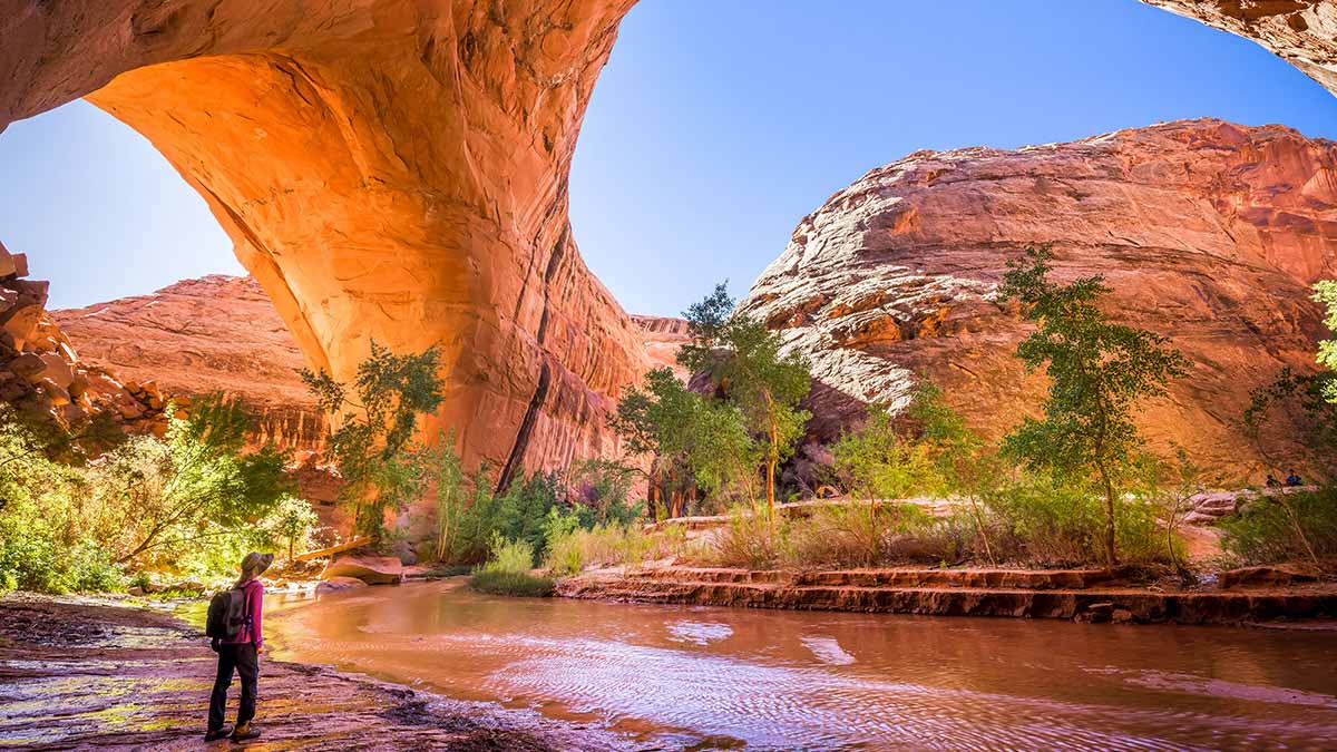 Jacob Hamblin Arch - Glen Canyon NRA Utah | Geovea