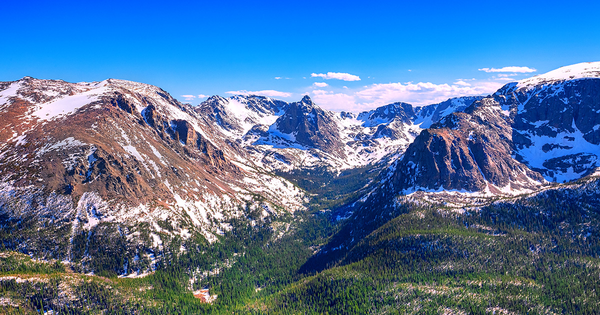 Forest Canyon Overlook -Rocky Mountain National Park - Colorado - Geovea