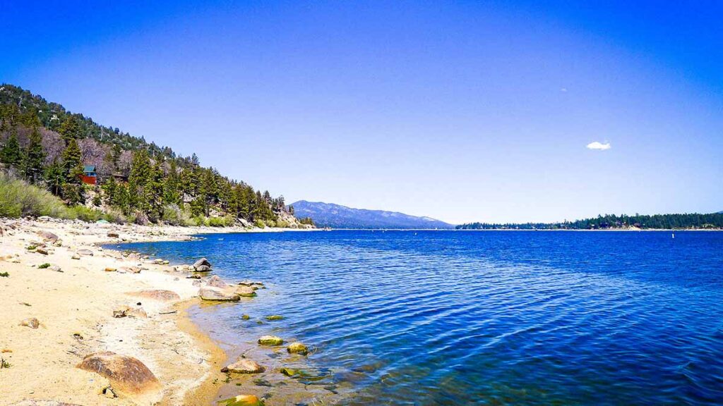 Big Bear Lake in Southern California