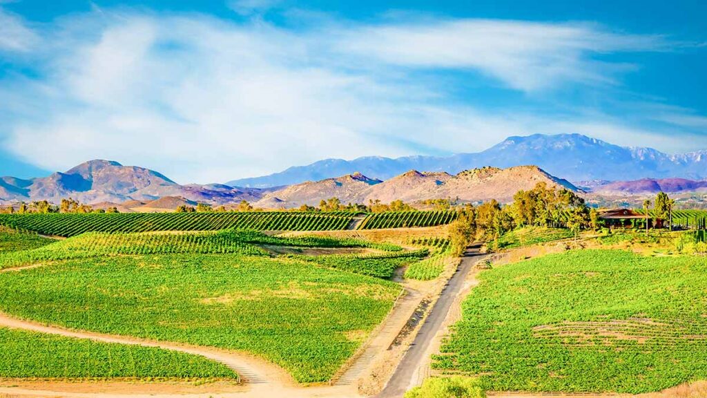 Temecula Valley in Southern California