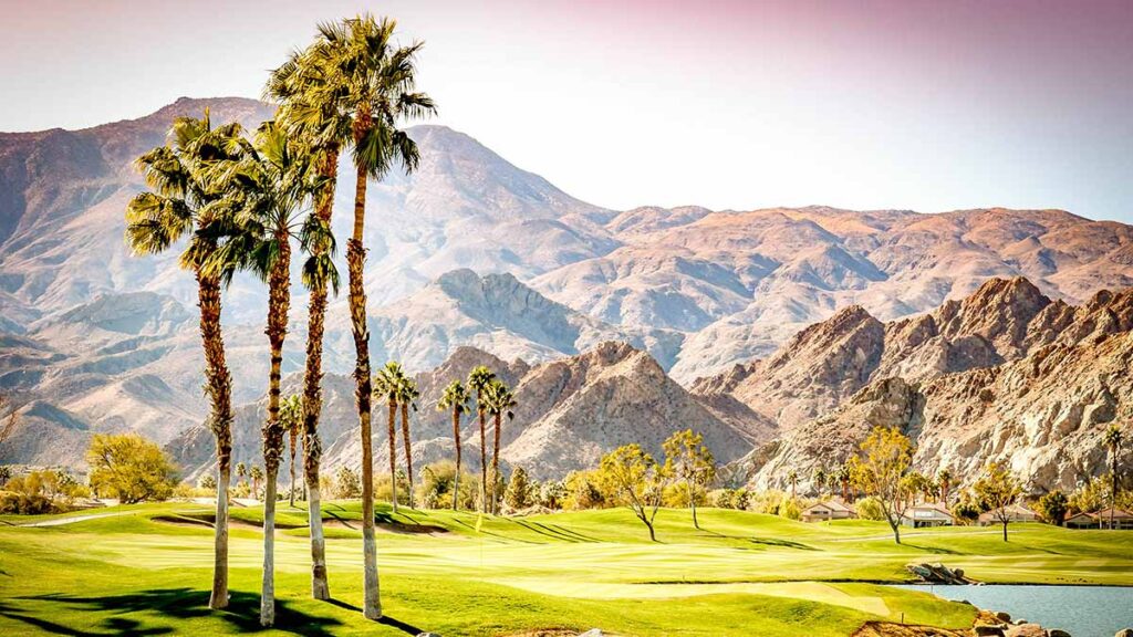 Palm Springs Golf Course in Southern California