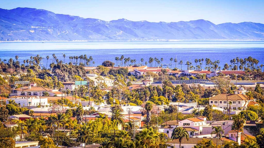 Santa Barbara in Southern California