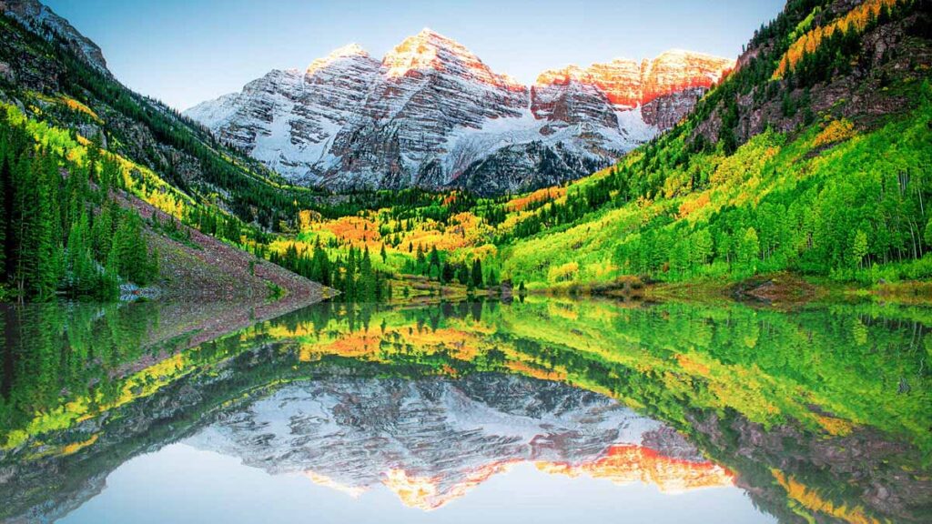 Maroon Bells, Aspen, Colorado - GEOVEA