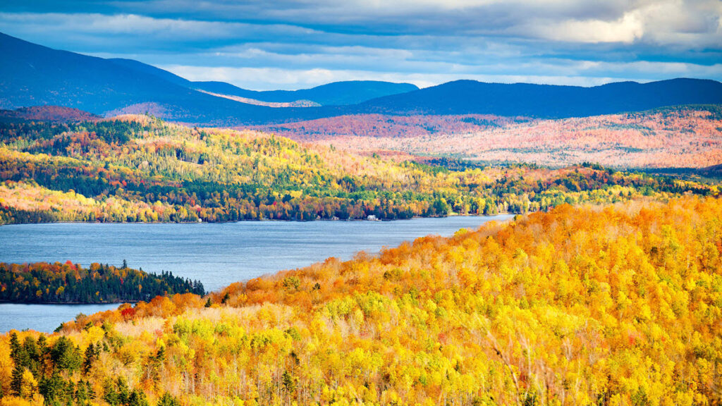 Height Of The Land, Mooselookmeguntic Lake, Rangeley Region, Maine, USA - GEOVEA