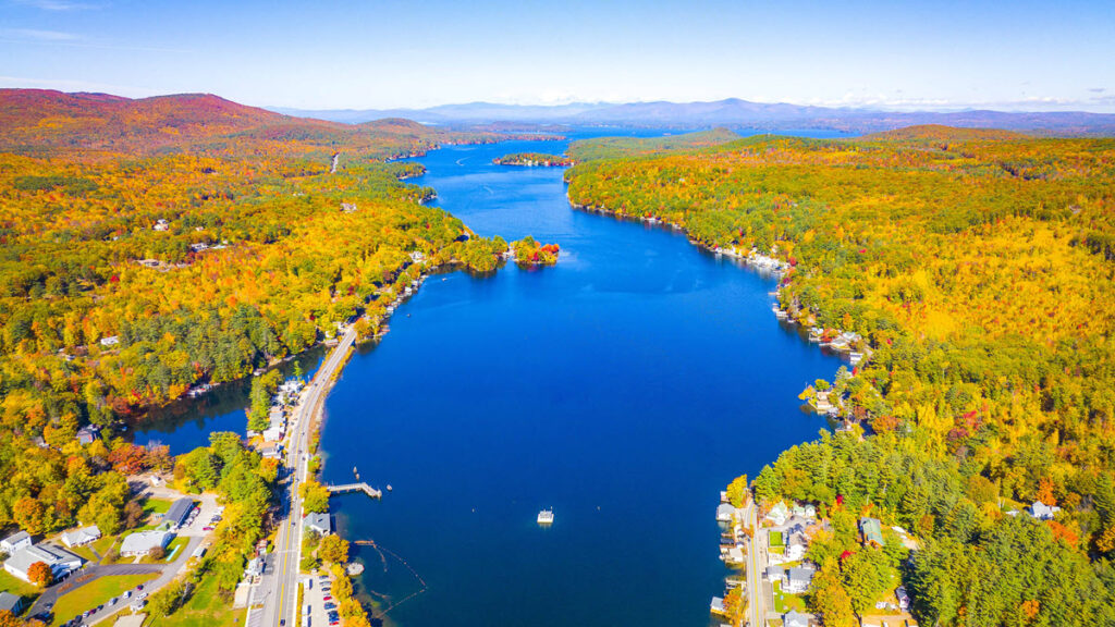 Alton Bay, Lake Winnipesaukee, New Hampshire, USA - GEOVEA