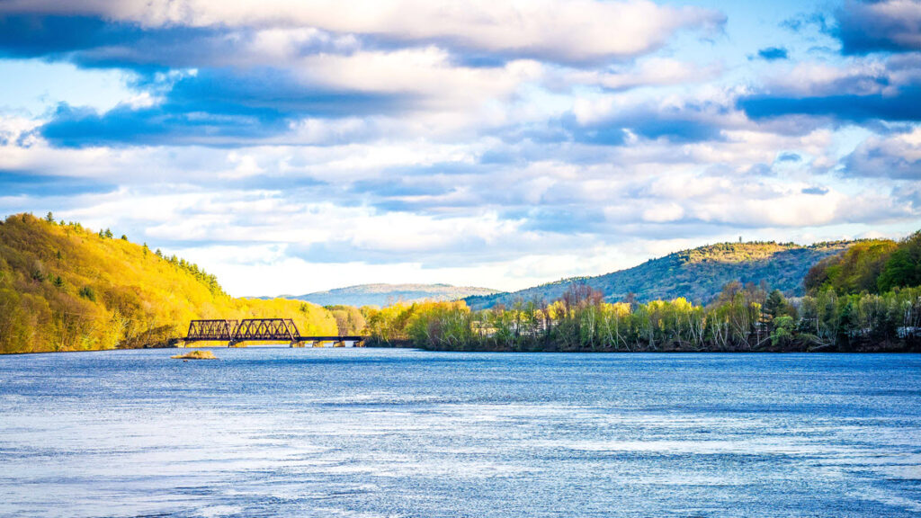 Connecticut River, Brattleboro, Vermont, USA - GEOVEA