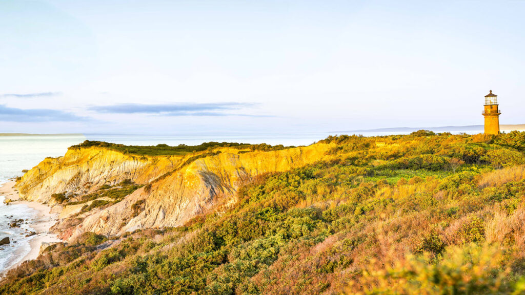 Gay Head Lighthouse, Aquinnah, Martha's Vineyard, MA, USA - GEOVEA