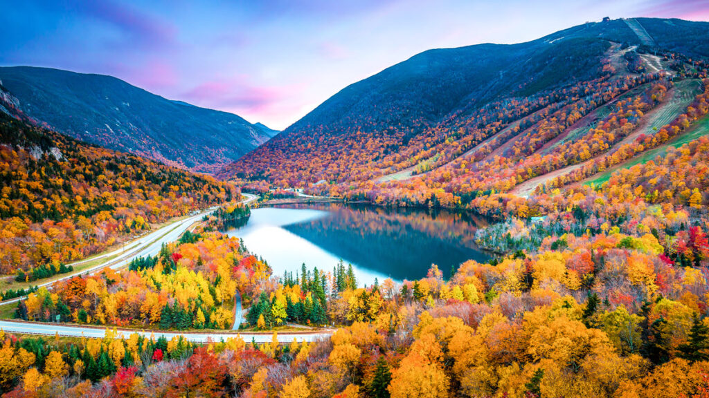 Artists Bluff Lookout, Franconia, New Hampshire, USA -GEOVEA