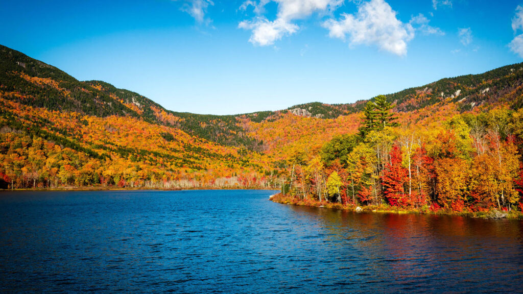 Basin Brook Reservoir, White Mountains, New Hampshire, USA - GEOVEA