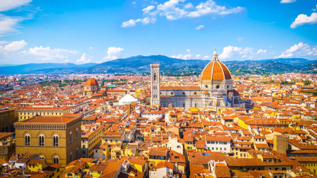 Florence Cathedral Panoramic View, Tuscany, Italy - GEOVEA