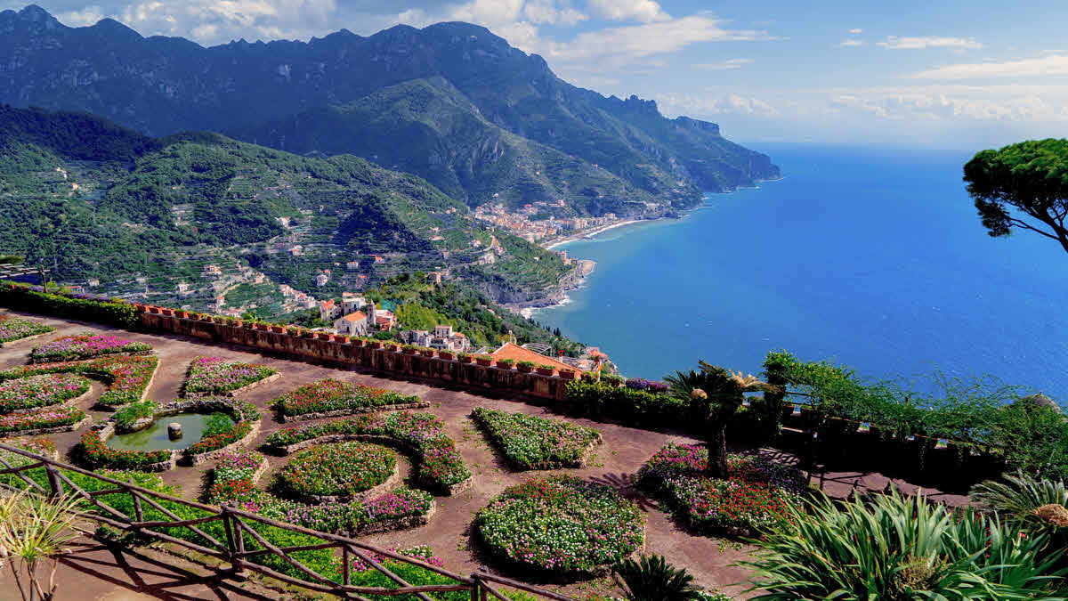 Terrace Gardens Villa Rufolo Ravello Italy GEOVEA
